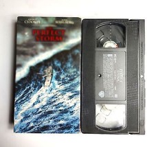 The Perfect Storm VHS Movie PG 13 2000 George Clooney Mark Wahlberg - $4.89