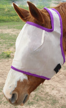 Equine Horse Light Weight Fly Mask Summer Spring Airflow Mesh 73228 - $275.05 MXN