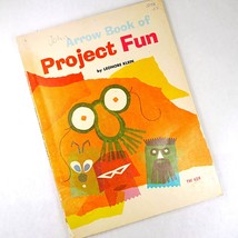 Arrow Book of Project Fun Leonore Klein 1974 Scholastic Kid&#39;s Puzzles Cr... - £7.75 GBP