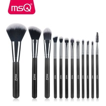 MSQ Professional 12pcs Makeup Brushes Set Powder Foundation Eyeshadow Make Up To - £53.37 GBP