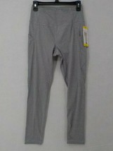 Danskin High Waist Legging Women SZ S Space Dye Gray/White Active Bottom... - $5.99