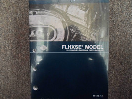 2012 Harley Davidson FLHXSE3 FLHXSE Models Parts Catalog Manual FACTORY NEW - $100.22