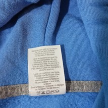 Russell Athletic ALL-OUT 17 Mens Blue Cotton Blend Hoodie Pullover Sweatshirt XL image 3