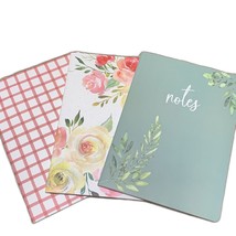 Set of 3 Journals Lined Paper Paperback 6&quot; x 8&quot; Notebooks - £11.62 GBP