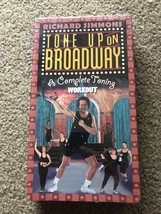 Richard Simmons VHS tape Tone Up On Broadway Complete Toning Body Workou... - £3.52 GBP