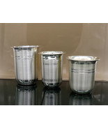 999 fine silver handmade baby water milk glass tumbler sv145 - €74,19 EUR