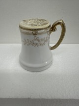 Vintage White/Gold Paint Salt or Pepper Shaker Nippon Japan - €8,51 EUR