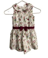 Hope &amp; Henry Girls Size 4 Dress Organic Cotton Sleeveless Peter Pan Collar - £12.38 GBP