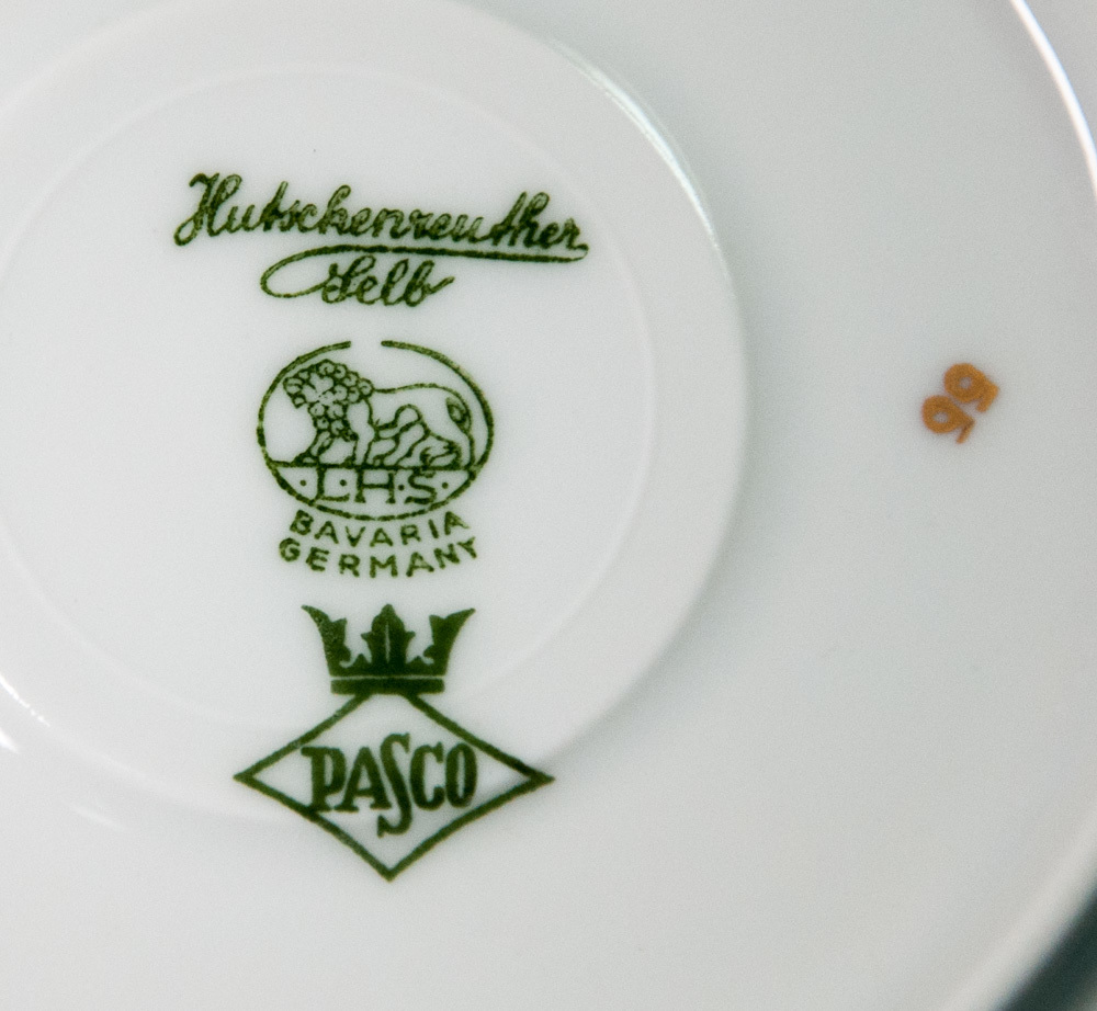 Hutschenreuther Fruit Peach Saucer 6-1/4" Bavaria Germany Item image 3