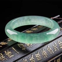 Natural Burmese Type A Jadeite Bracelet Jade Bangle56mm - £23.77 GBP