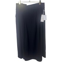 Nordstrom Paper Bag Waist Pleated Midi Skirt NWT Sz M - $22.00
