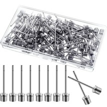 100 Pack Basketball Pump Needles Ball Pump Inflation Needles Air Pump Needles Wi - £13.38 GBP