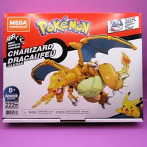 Pokemon Charizard MEGA Construx 222 pieces New Sealed - $11.88