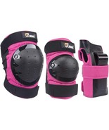 JBM Adult/Child Knee Pads Elbow Pads Wrist Guards 3 in 1 Protective Gear... - £35.37 GBP