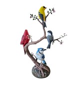 Danbury Mint &quot;Songbirds of Spring&quot; Sculpture 16.5&quot; - $1,839.55 MXN