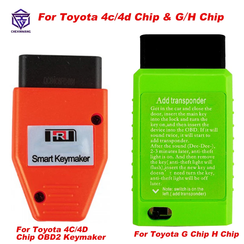 Car OBD Remote Key Programming Tool  Smart Key Maker 4C/4D Chip &amp; G/H Chip Key - £18.22 GBP+