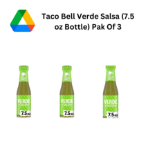 Taco bell verde salsa  7.5 oz bottle  thumb200