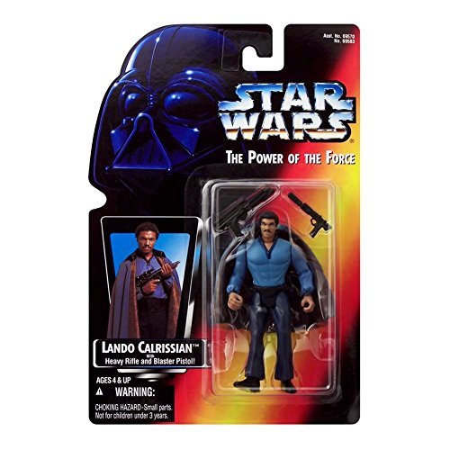 Star Wars Red Card Lando Calrissian 1995 POTF Power of the Force Action Figure - £1.94 GBP