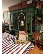 Rare Jim Shore BLESS THIS HOUSE Enesco Creek Table Lamp - $126.03 CAD