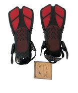 Capas Travel Snorkel Fins Swim Fins Travel Size S/M 4.5-8.5 Black / Red ... - $27.06 CAD