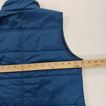 Merona VN1119796 Women's Blue Full Zip Pockets Sleeveless Vest Size Small  image 5