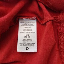 George Crewneck Men's Long Sleeve Orange & Gray Cotton Blend T-Shirt L (42-44) image 6