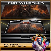 For Valhalla - Truck Back Window Graphics - Customizable - $58.95