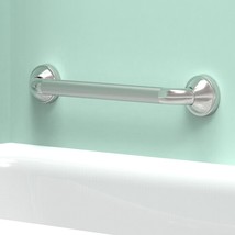 Rustproof Stainless Steel Brushed Nickel 1-1/4 X 16-Inch Ada Bath Safety... - £26.51 GBP