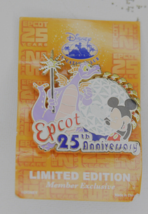 Disney 2007 WDW Disney Vacation Club Epcot 25th Anniversary Spinner LE P... - £49.50 GBP