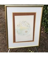 SALVADOR DALI Vintage 1970s ABSTRACT ZODIAC VIRGO SURREALIST SWANS MODER... - $20,344.75 MXN