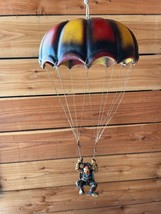 Vintage Allan Agohob Dipinto a Mano Clown Sotto Parachute - £170.65 GBP