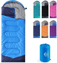 Waterproof Ultralight 3-Season Sleeping Bag - Ideal for Summer to Fall C... - $51.43