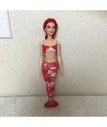 Mattel 2021 Barbie #P32HFHCC47 Mermaid Barbie Red Hair Green Eyes Short ... - £6.12 GBP