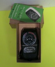 GE Vintage Exposure Meter Model DW-58  GEJ-I138E In Original Box USA - £11.79 GBP