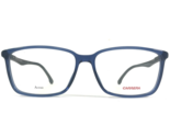 Carrera Eyeglasses Frames 8856 PJP Clear Blue Square Full Rim 56-15-145 - £51.58 GBP