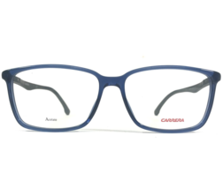 Carrera Eyeglasses Frames 8856 PJP Clear Blue Square Full Rim 56-15-145 - £51.34 GBP