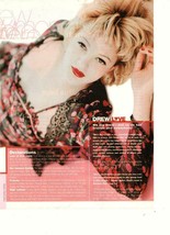 Drew Barrymore teen magazine pinup clipping Lucky You 90&#39;s Charlie&#39;s angels - £1.17 GBP