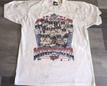 Vintage Minnesota Twins World Series Champions 1991 Caricature T-Shirt M... - £38.06 GBP