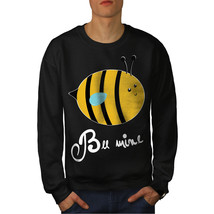 Wellcoda Bee Mine Pun Joke Funny Mens Sweatshirt,  Casual Pullover Jumper - £23.85 GBP+
