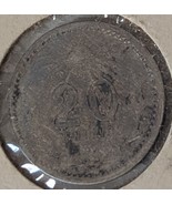1906 Mexico 20 centavos .800 Silver Coin  - $11.95