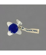 Vtg I Heart Pan Am Airlines Weepul Airplane Fuzzy Googly Eyes Pompom Sti... - £17.15 GBP