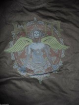 HIM - Angel Wings Distressed Women&#39;s T-Shirt ~Never Worn~ 2XL - £14.08 GBP