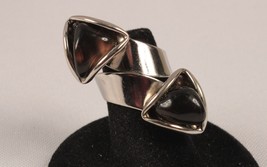 Vintage Wrap Around Adjustable Ring Smoky Jelly Bellies - £6.88 GBP