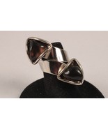 Vintage Wrap Around Adjustable Ring Smoky Jelly Bellies - $8.59