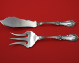 Imperial by Camusso Sterling Silver Fish Serving Set 2pc FH AS 3-Tine Fork - $305.91