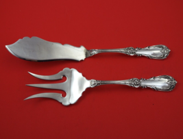 Imperial by Camusso Sterling Silver Fish Serving Set 2pc FH AS 3-Tine Fork - £240.55 GBP