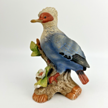 Vintage Porcelain Sculpture of Extinct Pigeon Hollandaise Original Place... - £35.84 GBP