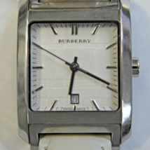 BURBERRY BU1575 Swiss Quartz Square Women&#39;s Wristwatch - £139.42 GBP