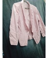 Womans Unbranded Business Suit Blazer Pink Sz XL 433ARE - $23.49 CAD