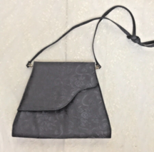Women’s Embossed Gray Cross Body Bag - £14.98 GBP